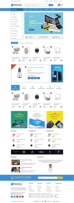 bootstrap数码电子产品销售电商模板