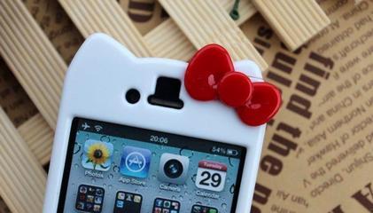 【真正工厂 苹果4手机壳 iPhone4S hellokitty上下扣外壳保护套批发】价格,厂家,图片,数码保护套/保护壳,深圳市福田区远望数码商城许愿树通讯产品.-