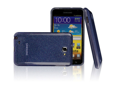 【三星 sumsung i9220 手机套 Galaxy w 保护壳 TPU闪粉 工厂直销】价格,厂家,图片,其他手机配件,深圳市福田区远望数码商城保时雅通讯产品.-