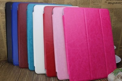 工厂直销 IPAD5 新品皮套 IPAD AIR三折超簿疯马纹保护套透明壳 - 工厂直销 IPAD5 新品皮套 IPAD AIR三折超簿疯马纹保护套透明壳厂家 - 工厂直销 IPAD5 新品皮套 IPAD AIR三折超簿疯马纹保护套透明壳价格 - 深圳市福田区远望数码商城红果子通讯产品. - 