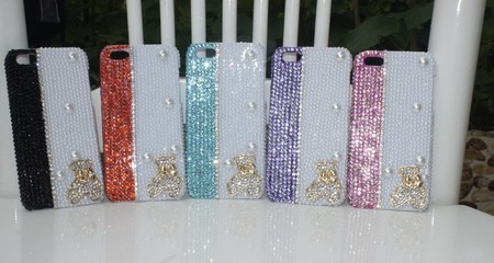 iPhone5/4s水钻手机壳 珍珠潮壳工厂批发与一件代发全解析